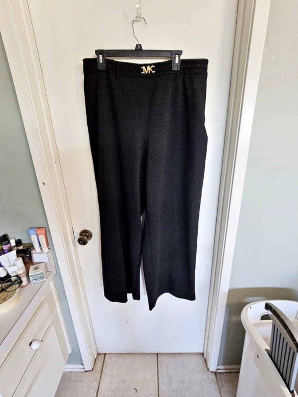 Michael Kors Wide Leg Pants in Black Like New